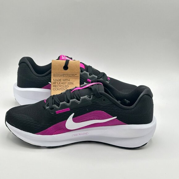 Women's Nike Downshifter 13  Black Purple Athletic Shoes FD6476-003 Size 6.5 - Picture 10 of 12